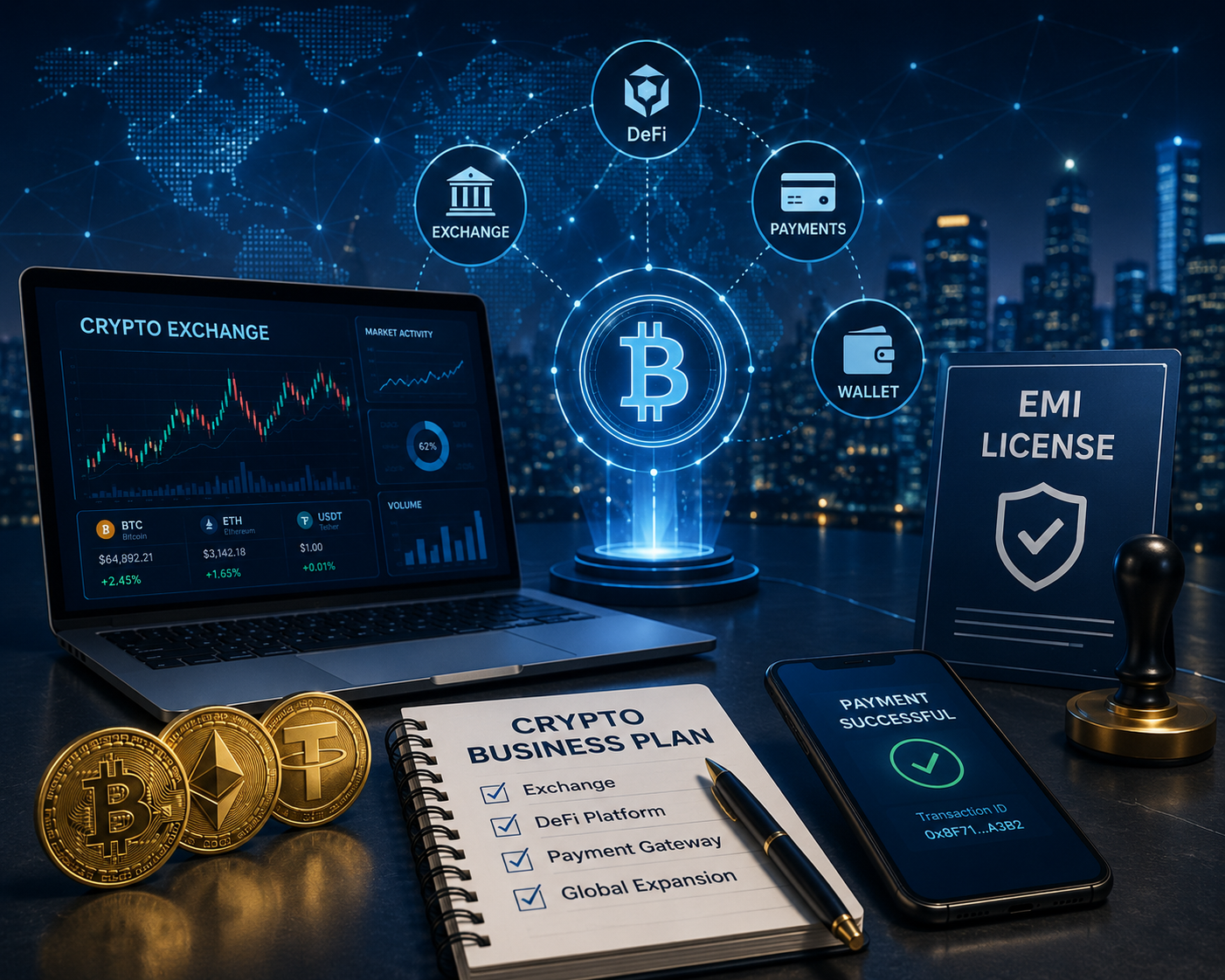 The Fintech / Crypto Business